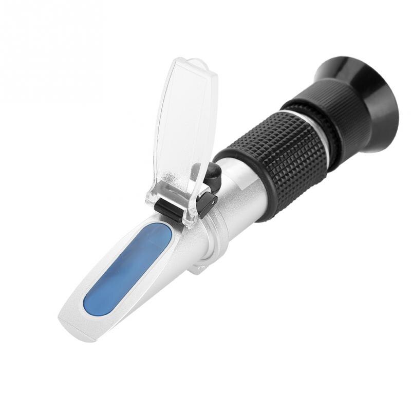 Digitale 0 - 10 refractometer temperatuur zeewater zoutgehaltemeter aquarium optica refractometer temperatuur atc