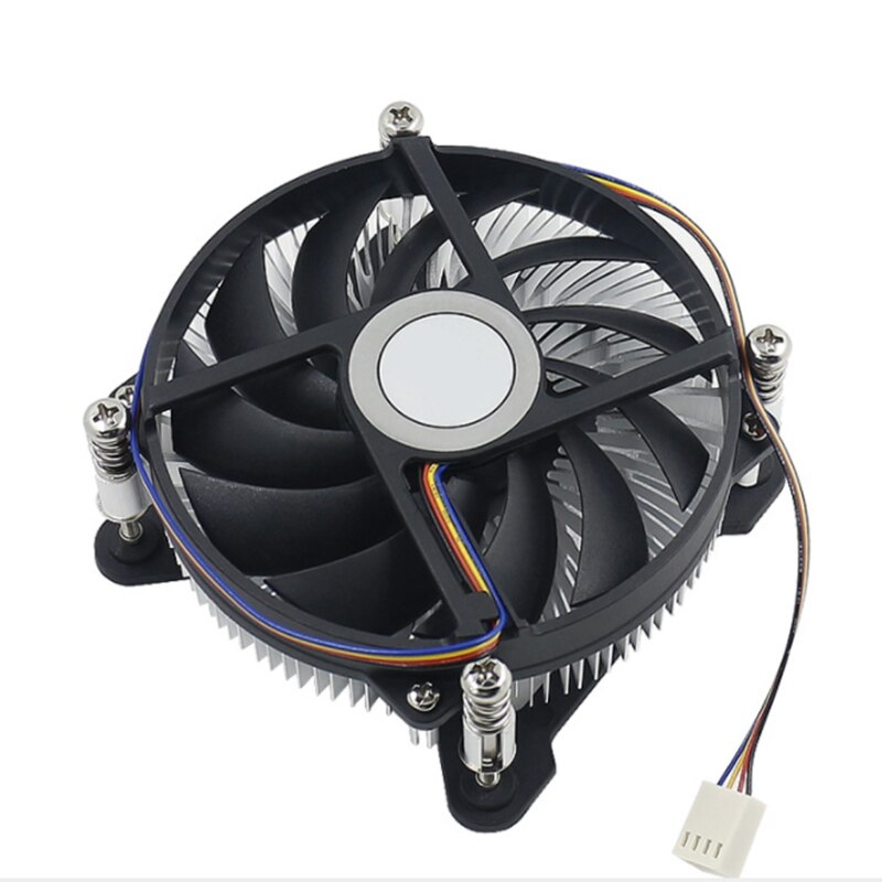 Cpu køler mini størrelse computer temperaturkontrol lydløst ultratyndt hydraulisk leje, til stationær computer