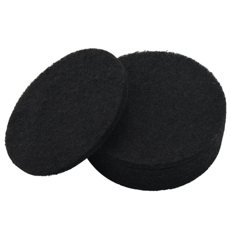 6 Pack Verdickt Kompost Behälter Filter Aktivkohle Filter für Küche Kompost Behälter Filter Ersatz, 10 mm Dicke, 6,75