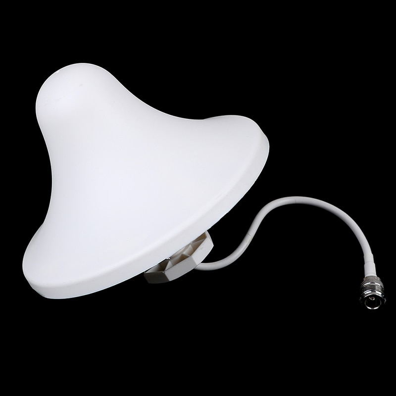 Mobil repeater antenne 2g 3g antenne 800-2500 mhz 4g antenne innendørs tak turnuskandidat antenne gsm wcdma med n hunnkontakt