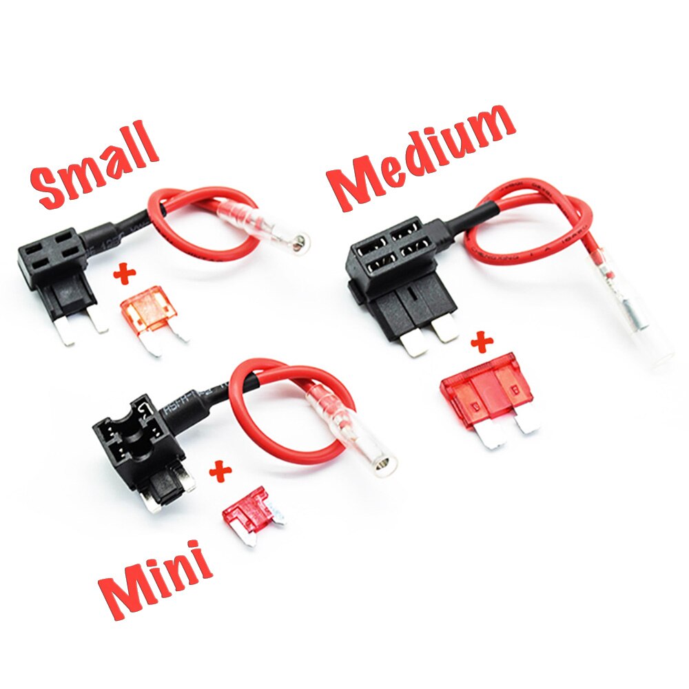 1 Pcs Auto Zekering Splitter, Zekeringhouder, Zekering Adapter (Kleine/Mini/Medium)