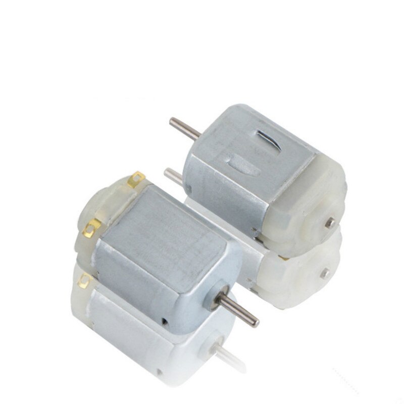 2/1PCS Micro DC Motor 3V 0.2A 13000RPM High Speed Magnetic Massager Refit Mini Electric Motor for DIY Toy Smart Car Fan DC Motor