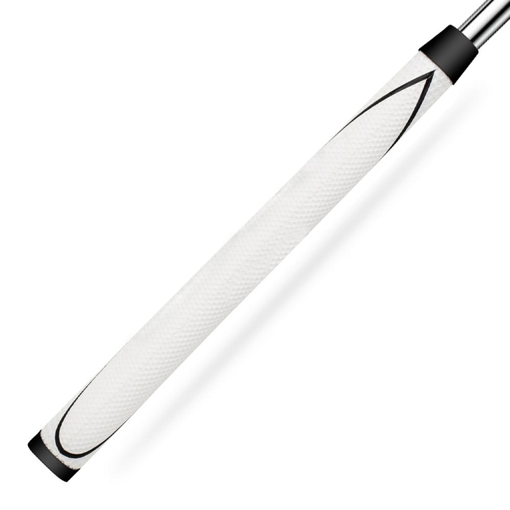 1 stücke Golf Griffe MTD Mittel Putter Griff PU hohe leder Golf Griff Tragbare Hohe Gerät zubehör Werkzeug: Weiß