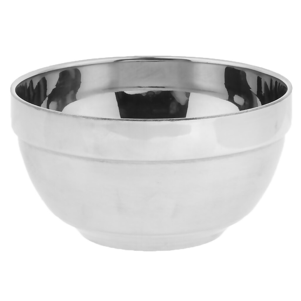 Stainless Steel Catering Washing Mixing Bowl Flat Base Microwave Dishwasher Outdoor Camp Cooking Supplies Outdoor Tableware: 11.5cm