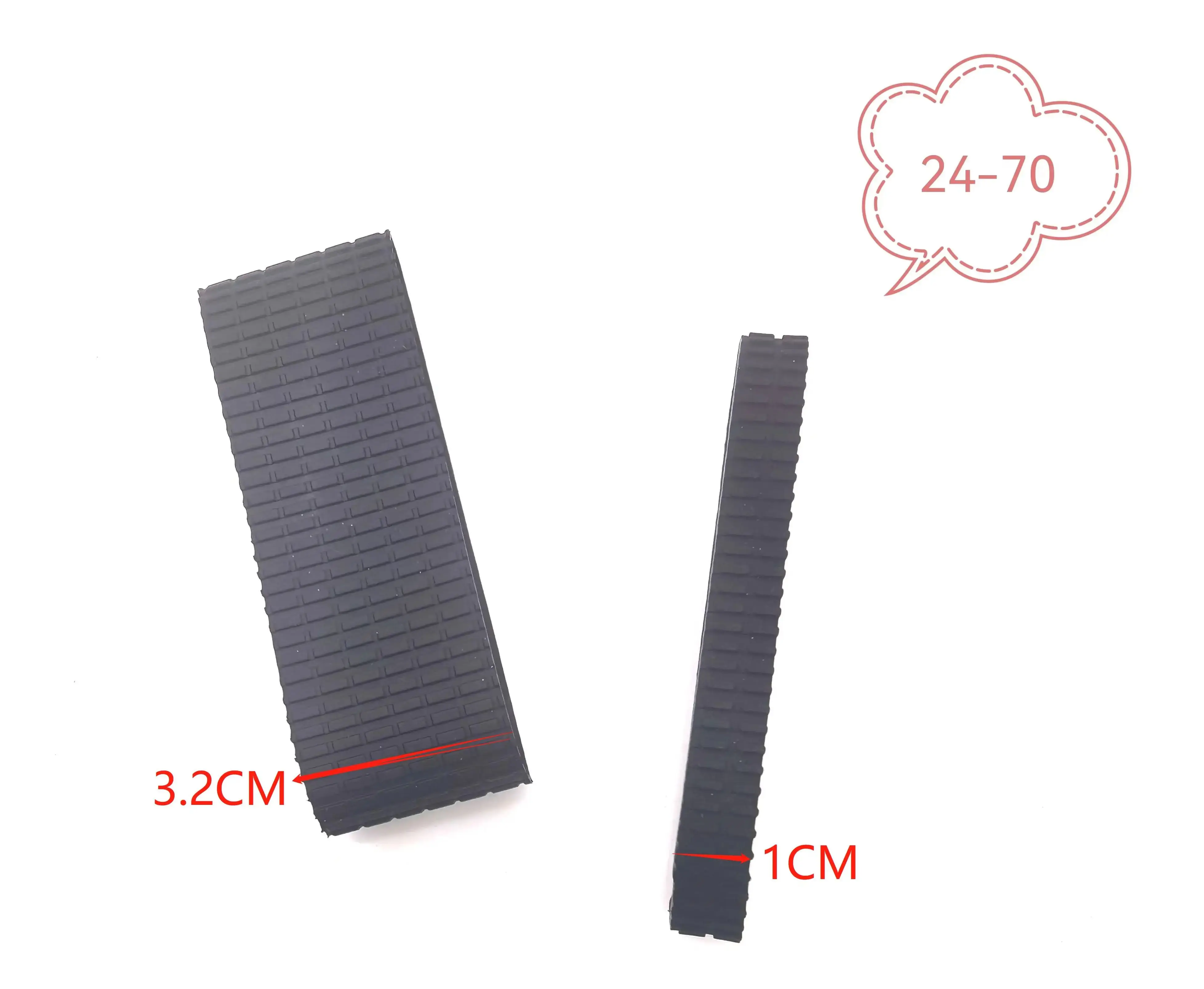 LENS Zoom + Focus Grip Rubber Ring Replacement For Tamron SP 24-70 24-70mm f/2.8 Di VC USD A007 Repair Part(3.2cm,1cm)