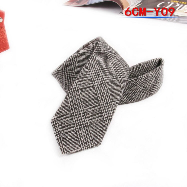 Corbata estrecha de lana de para el trabajo masculino, corbata informal para el novio de la boda, corbatas de 6CM, corbata Formal, corbatas para el novio, para hombres
