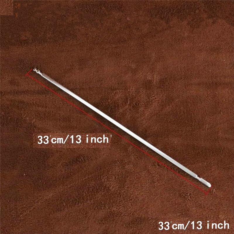 Oven Accessoires Rotisserie Gebruiksvoorwerp Rvs Gebraden Kip Spies Cook Bbq Gegrilde Kip Vork Rack Plank 38/41.5/45Cm: 33CM