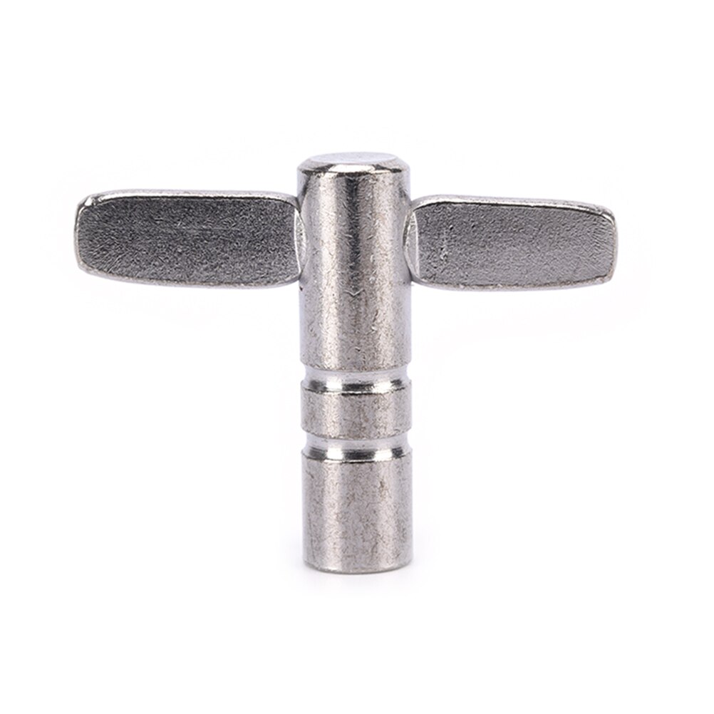 5x5mm de Metal Universal palos de tambor de piel de afinación sintonizador sólido duradero Plaza zócalo de piezas y accesorios