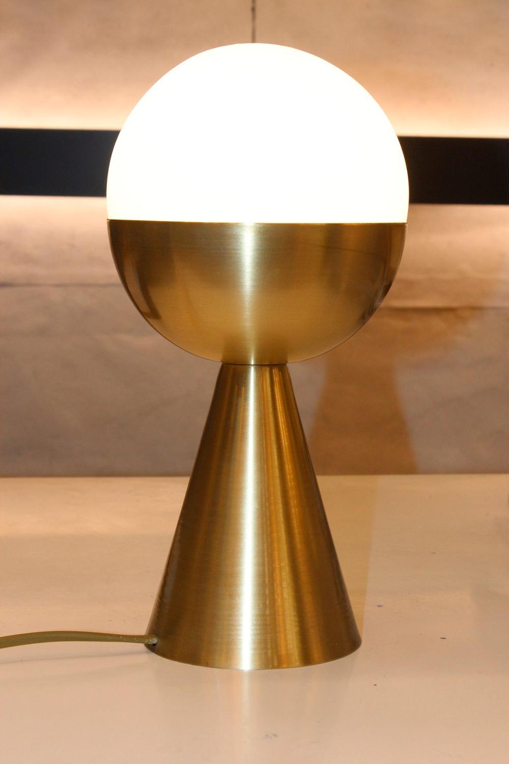 Ottomane Globus Tisch Lampe Jahrgang Antike, Tisch Lampen