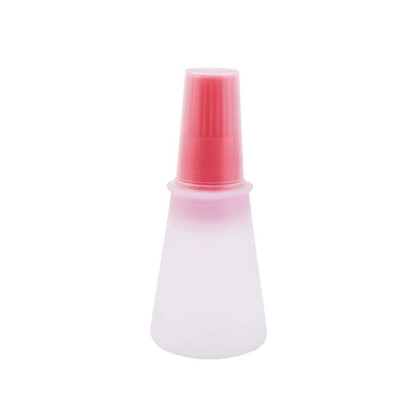 Dispensador de aceite de goma de silicona, cepillo para batir botellas, Flapjack, barbacoa, cocinar, hornear tortitas, Bar, parrilla, cepillo utensilios de cocina