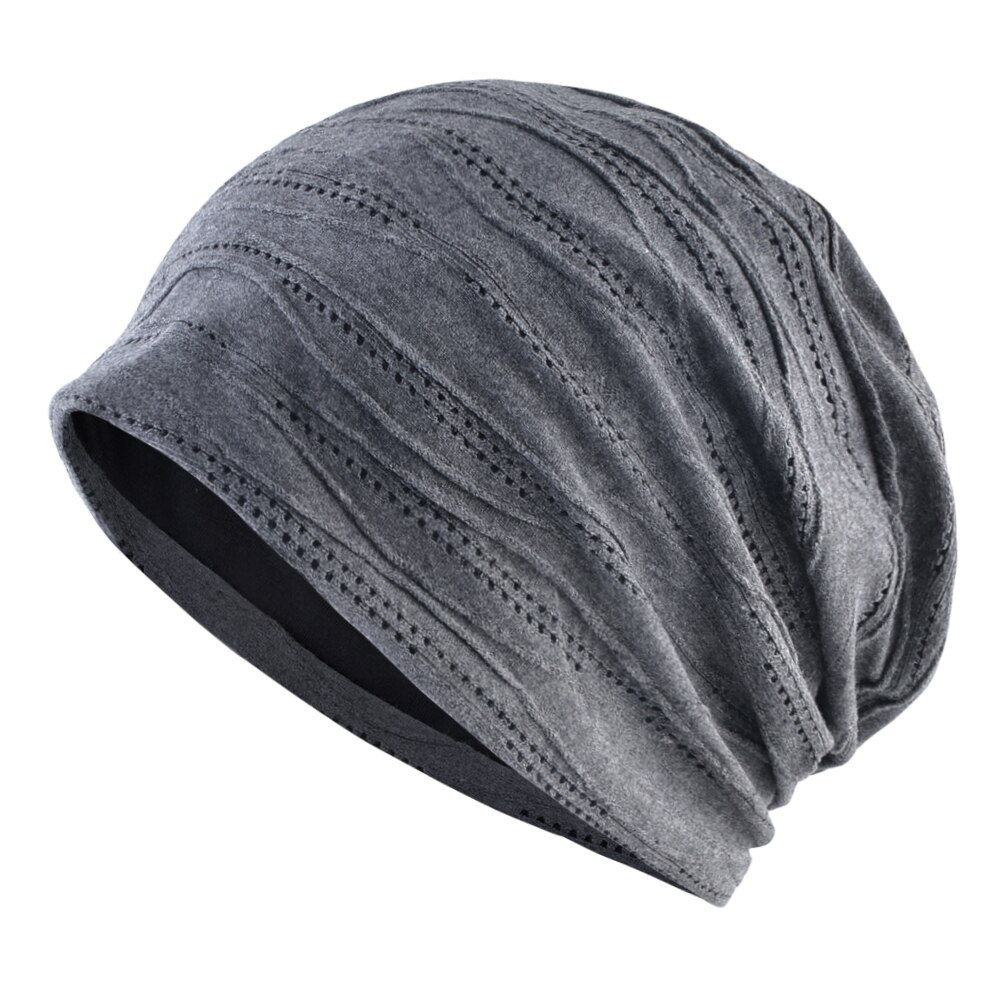 Ademend Mutsen Gebreide Mesh Hoed Lente Zomer Dunne Skullies Beaneis Vrouwen Mannen Outdoor Casual Effen Kleur Bonnet Caps Gorras: Gray