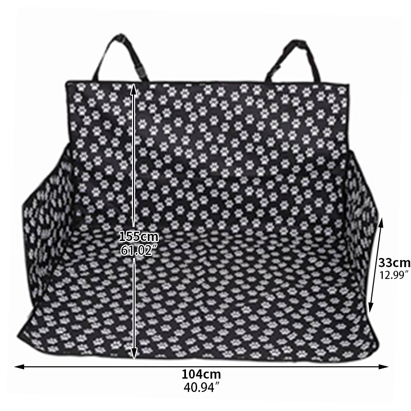 Hond Auto Seat Cover Trunk Case Hond Auto Hond Transporter Mat Pad Hond Auto Seat Cover Hangmat Hond Kofferbak bescherming Dierbenodigdheden: Default Title