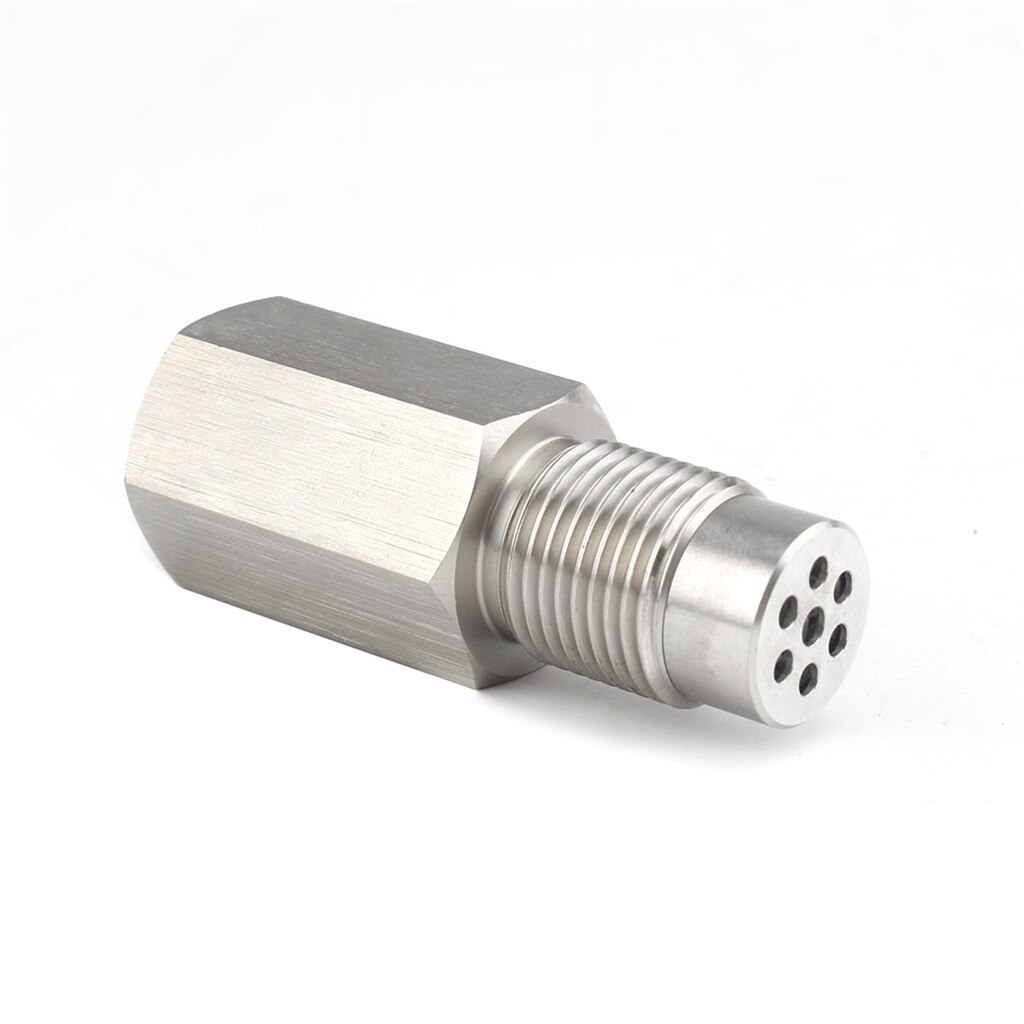 Extensor de Sensor de oxígeno, espaciador para Decat, hidrógeno, Lambda, O2, de acero inoxidable, M18x1.5