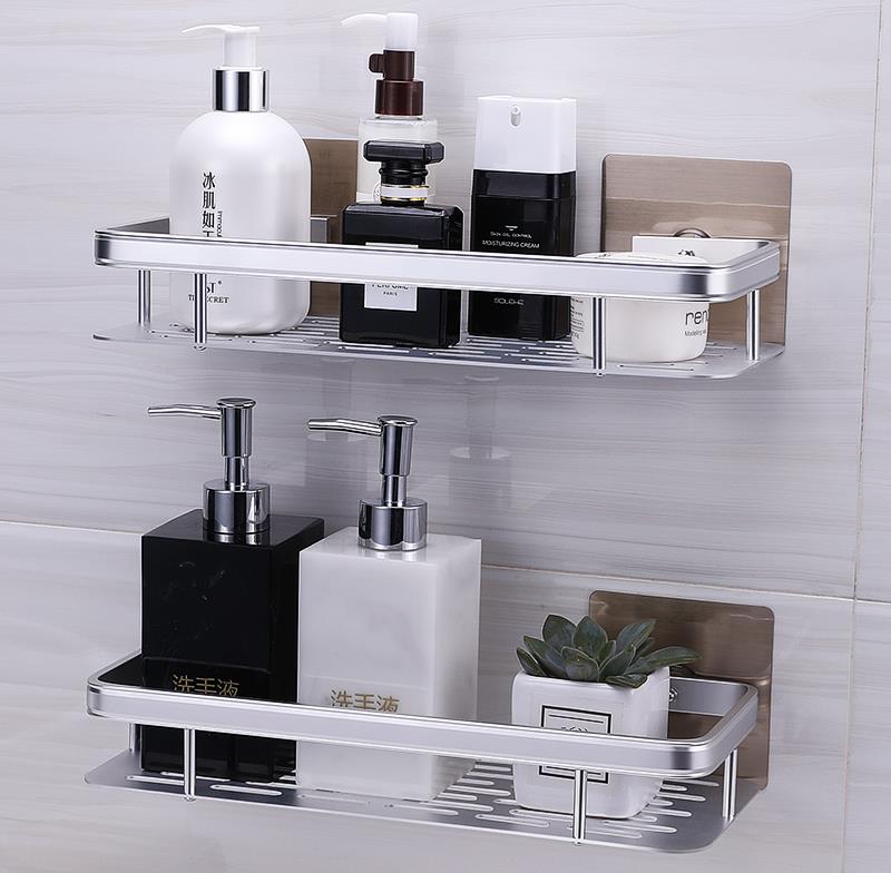 Keuken badkamer badkamer plank zuignap muur gemonteerde ruimte aluminium opbergplank enkele laag spijkers geen punch haak wf