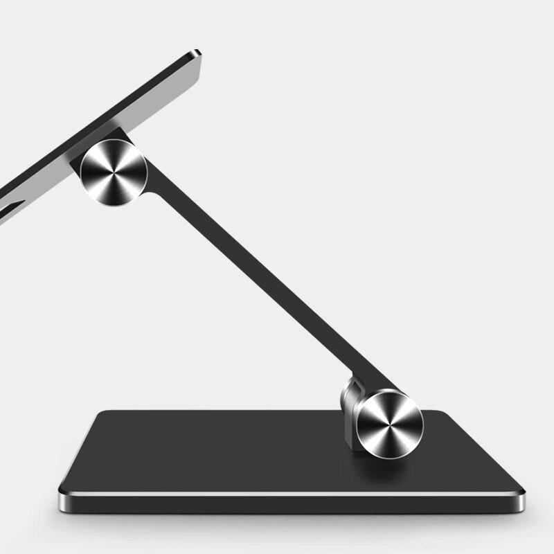 Aluminium Tablet Stand Verstelbare Standaard Grote Tablet Opvouwbare Houder Dock Voor Ipadpro 12.9 11 10.2 Air Mini Samsung Xiaomi Huawei