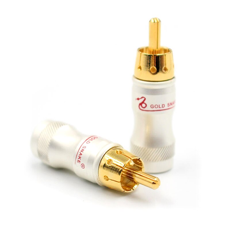 DIYLIVE Audio Plug RCA Lotus Plug Signal Plug Small aperture 5MM terminal