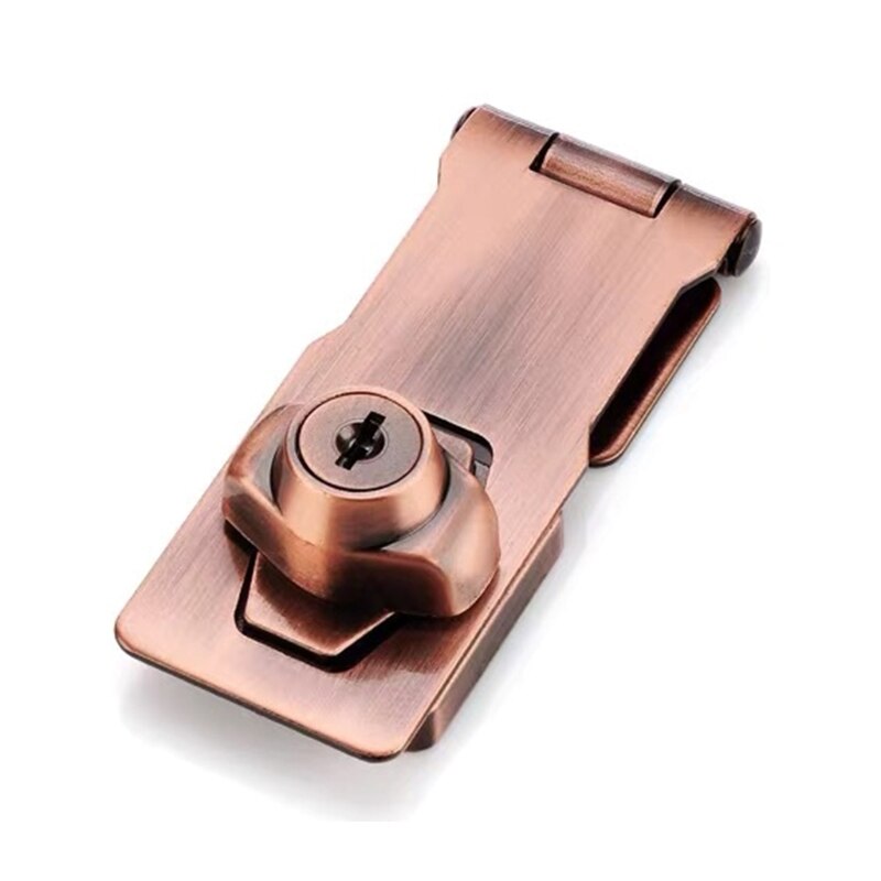 Loquet de verrouillage à clé à Angle droit à 90 degrés, en alliage de Zinc, verrou de sécurité pour porte d&#39;armoire, différentes tailles et couleurs, directe: BZ-3