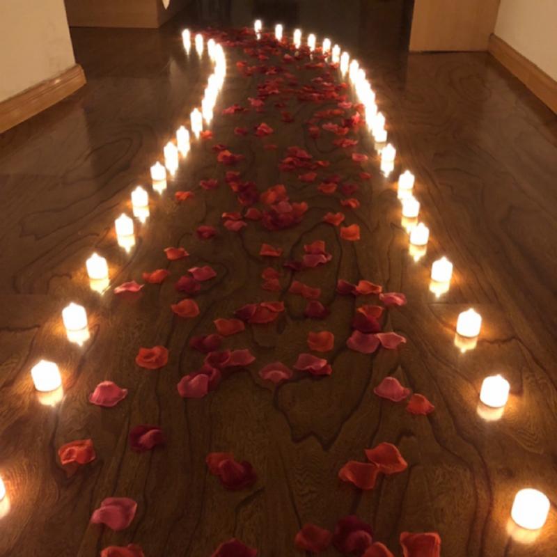 12 stk elektronisk led te lys lys realistiske batteridrevne flameless stearinlys for hjemmet bedrrom fest bryllup festival dekor