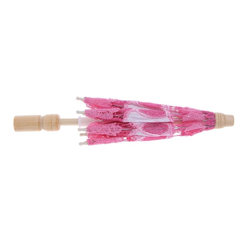 Chinesischen Traditionellen Stil HOTsale Sonnenschirm Papier regenschirm Gestickte Spitze Für Hochzeit Zeigen Dekor