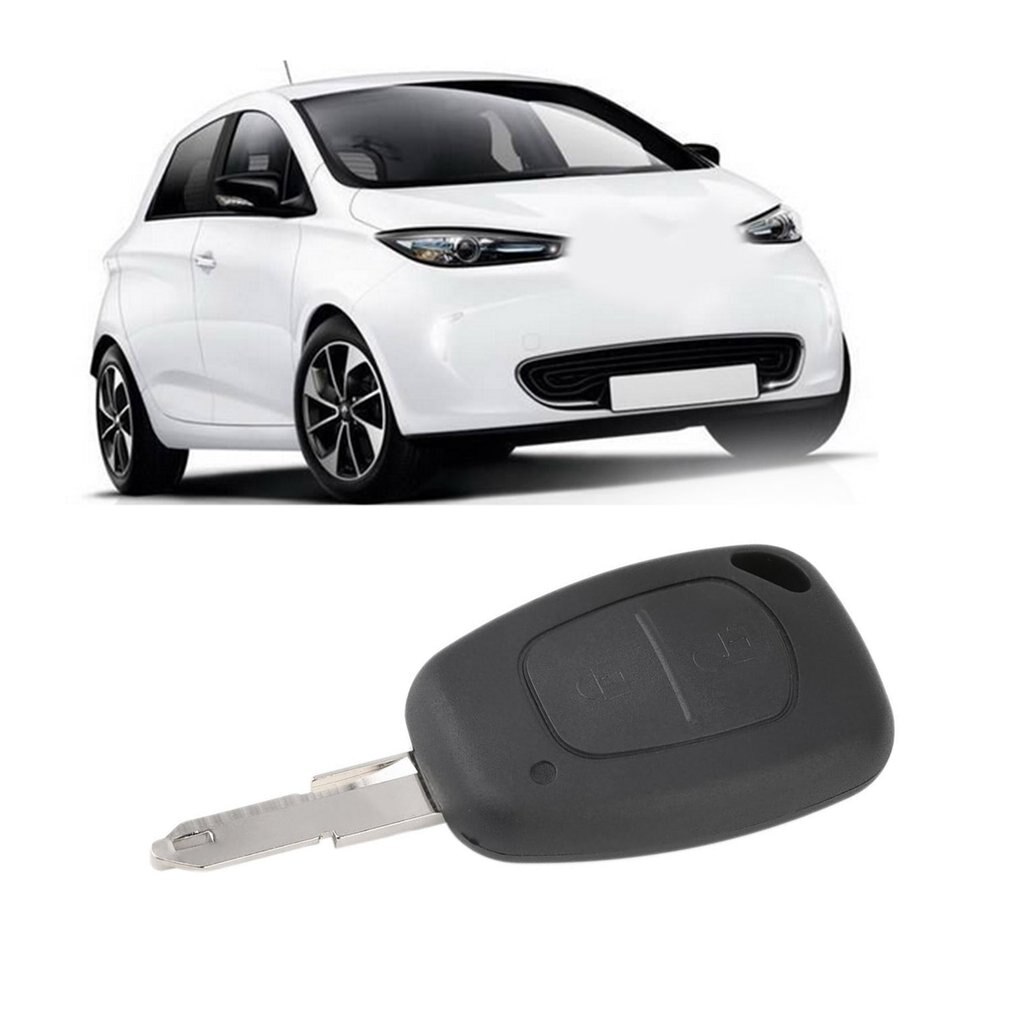 2- knops afstandsbediening autosleutelhoes voor vivaro movano renault traffic kangoo