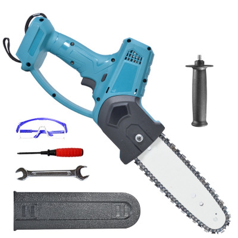 8 inch 1080W Electric Pruning Saw Chainsaw Wood Cutters Bracket Brushless Motor Garden Logging For Makita 18V Battery