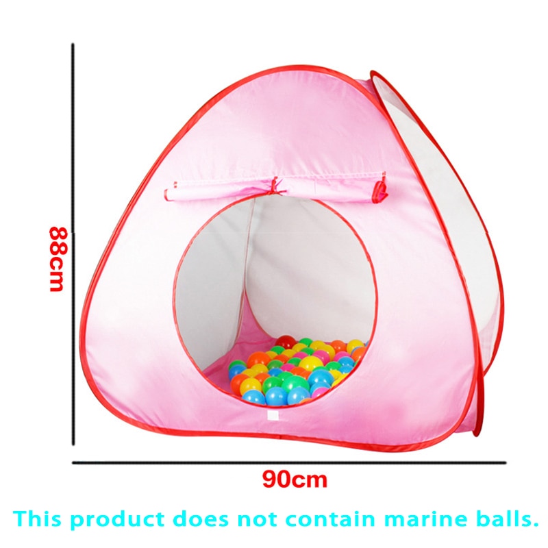 Baby Game Tent Marine Ball Fence Play House Kids Game Mosquito Nets Ball Pits Tunnel Tent For Children Portable Indoor Outdoor