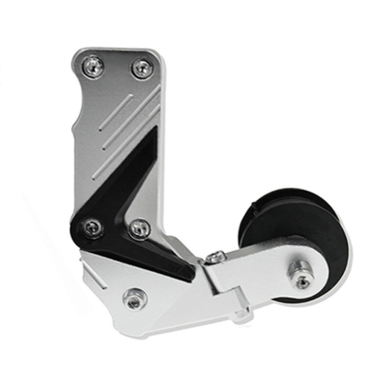 Rodillo tensor de cadena de ajuste Universal de aluminio para YAMAHA XSR 700 YS 250 CYGNUS GT ZY125T YBR 125Z XJ6 DIVERSION F, ETC.: Silver
