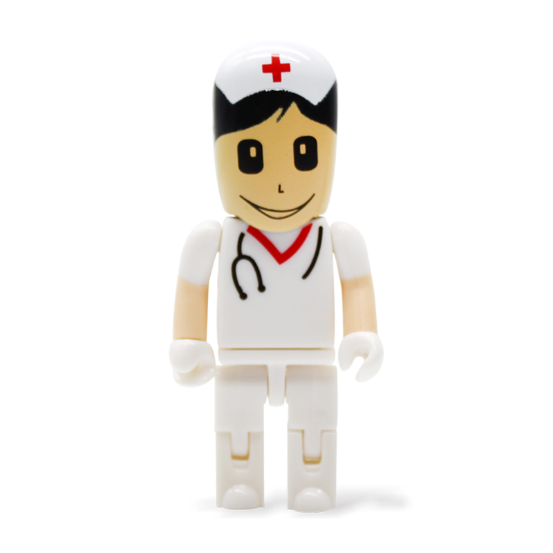 Cartoon ludzkie narządy pamięć USB płuca serce żołądek mózg lekarz Pendrive karta pamięci 64GB 32GB Memoria U Pendrive