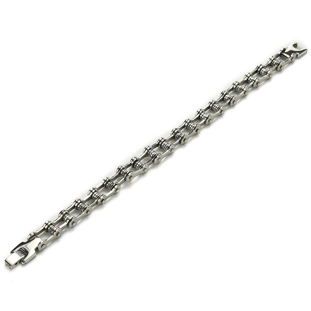 Punk Rock Mannelijke Armband Biker Fiets Armbanden Voor Mannen Motorfiets Link Chain Cool Armbanden Rvs Sieraden