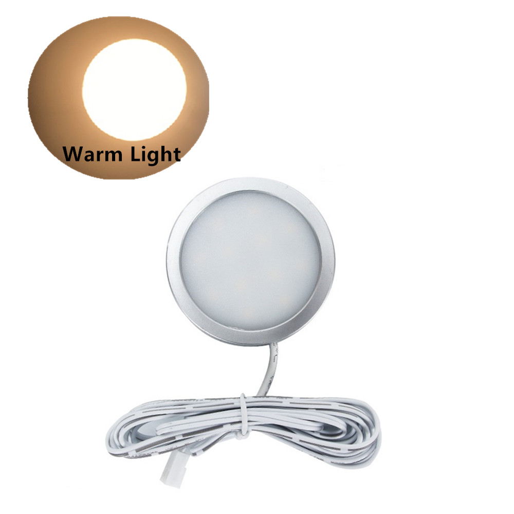 12V LED Wohnmobil Lampe Auto Innen Dach Lesen Lichter Wohnwagen RV LED Decke Lichter Runde LED-Tafel LED innen Licht Signalisierung: Kristallblau / 4300k