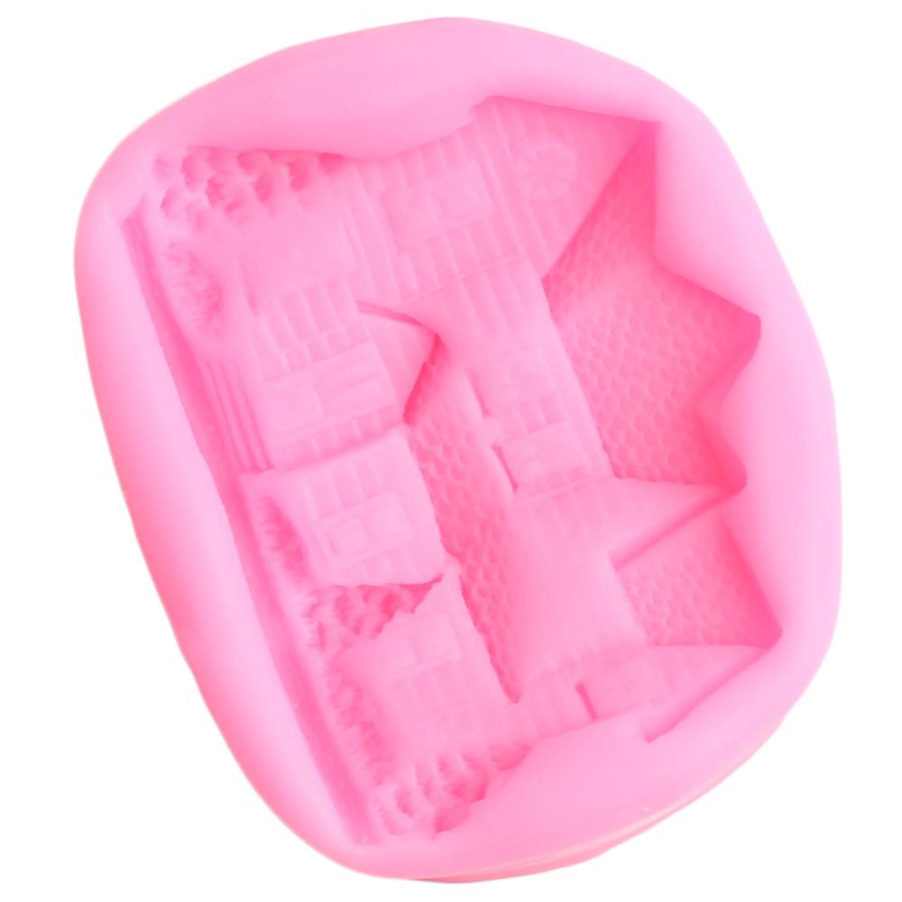 Molde de silicona 3D para manualidades de casa, herramientas de decoración de pasteles, Fondant, arcilla polimérica, cera, jabón, caramelo, Chocolate
