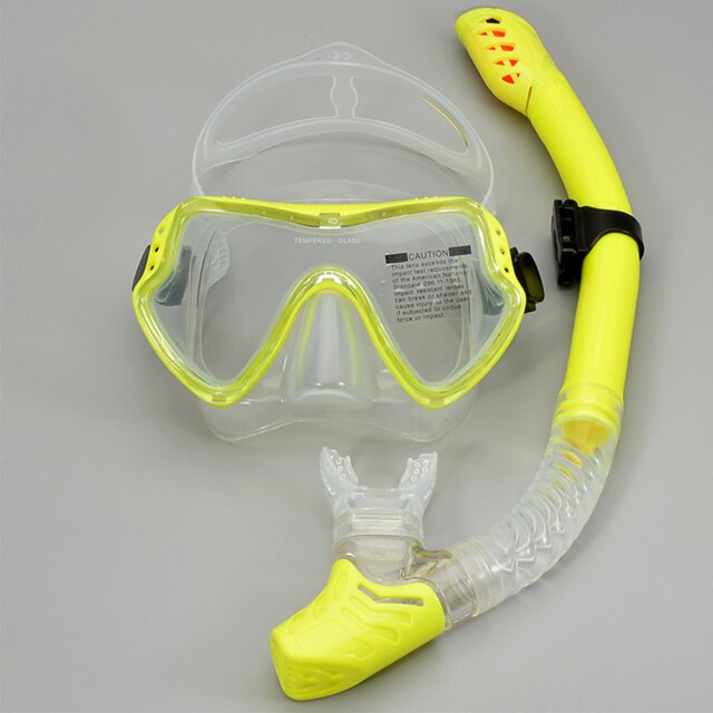 Scuba Diving Mask Silicone Mask Snorkel Anti-Fog Diving Mask Snorkel Full Dry Tube Underwater Swim Equipment: 8