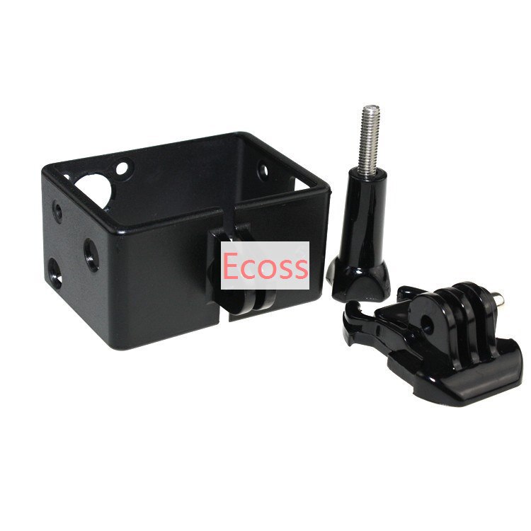 Pantalla LCD para Gopro hero3/3 +/Hero4, pantalla LCD BacPac + cubierta de la caja de la puerta trasera + Marco de extensión + soporte de hebilla para accesorios Gopro