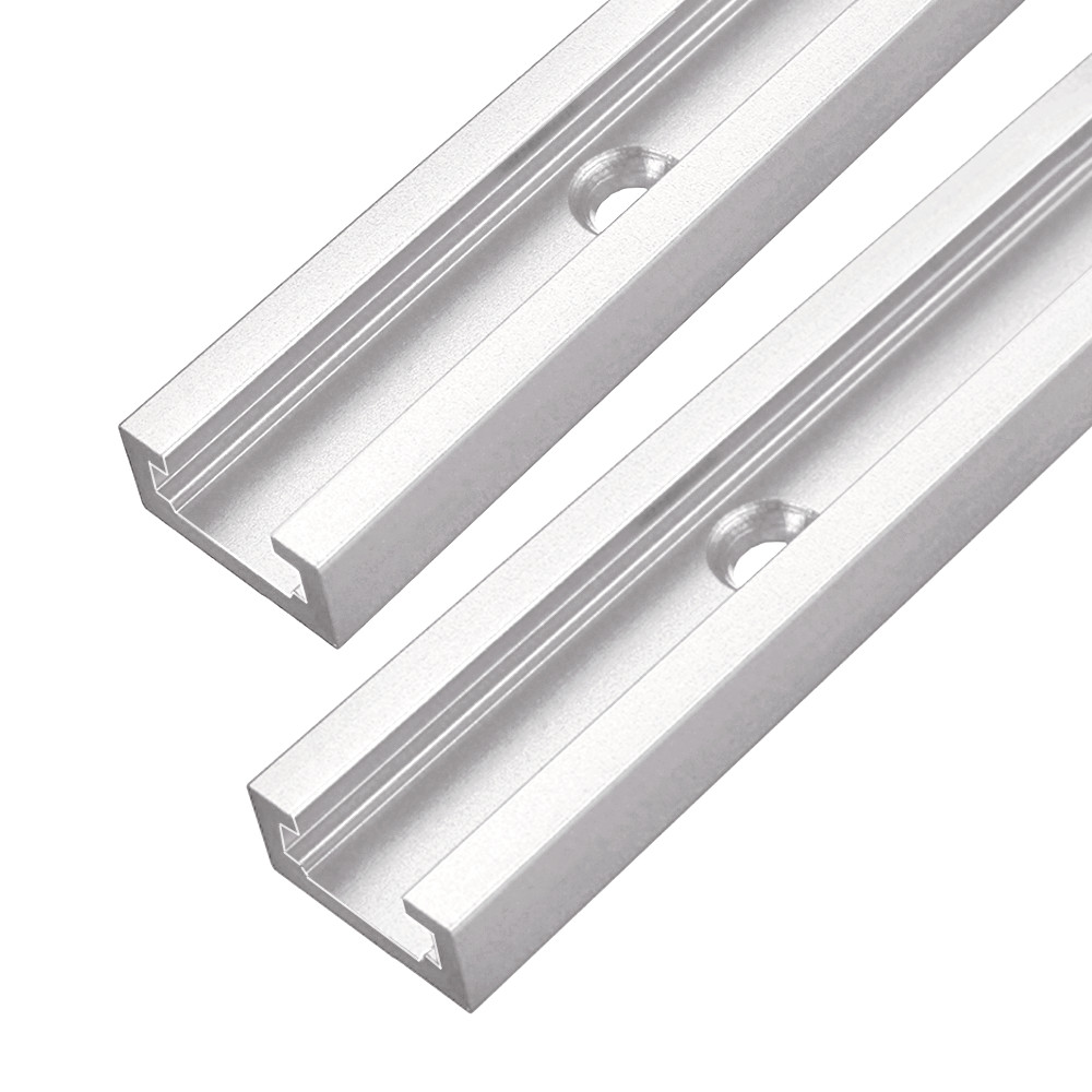 T-Schiene Holzbearbeitung T-Nut Slide Track Aluminium Gehrung T-Schiene, T-Nut Gehrungsschiene Jig T Schraube Vorrichtung Schlitz Säge/Router Tisch Werkzeug