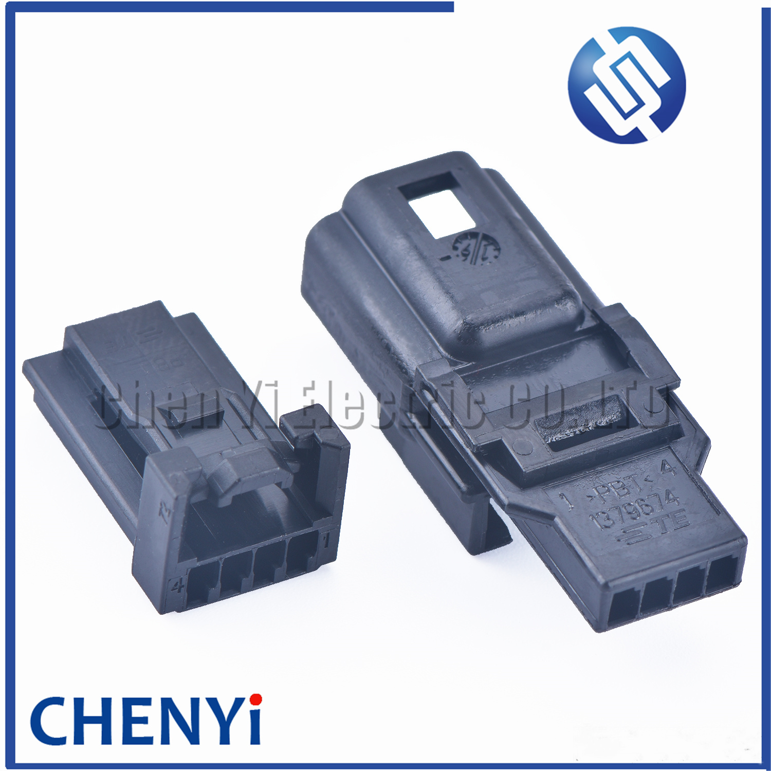 1/5/10 4 Pin female male Automotive Connectors 1379658 CONN PLUG HSG shell sheath 1379658-1 1379674-1 with terminals