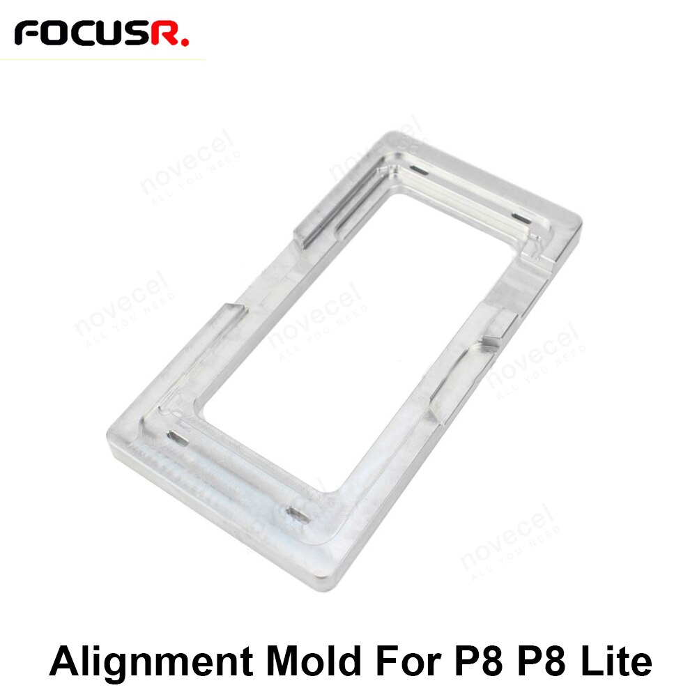 Ekran LCD płyta dotykowy przednia zewnętrzna szklana pokrywa obiektywu OCA wyrównanie formy dla Huawei P8 P8 Lite ekran LCD odnawianie narzędzia