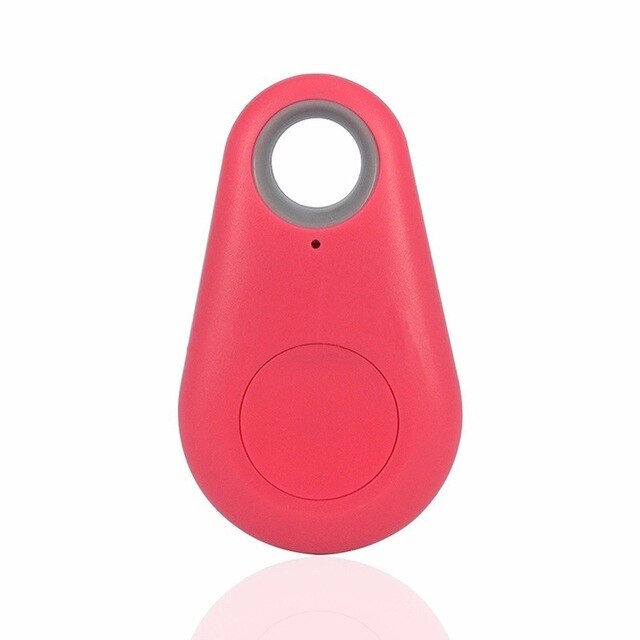 Alarma antipérdida con etiqueta inteligente para niños, rastreador inalámbrico compatible con Bluetooth, localizador GPS para billetera y Bolsa, 5 piezas: Rojo