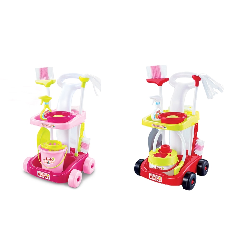Lot of Children Cleaning Set, Pretend Home Appliance Toy Cleaning Supplies