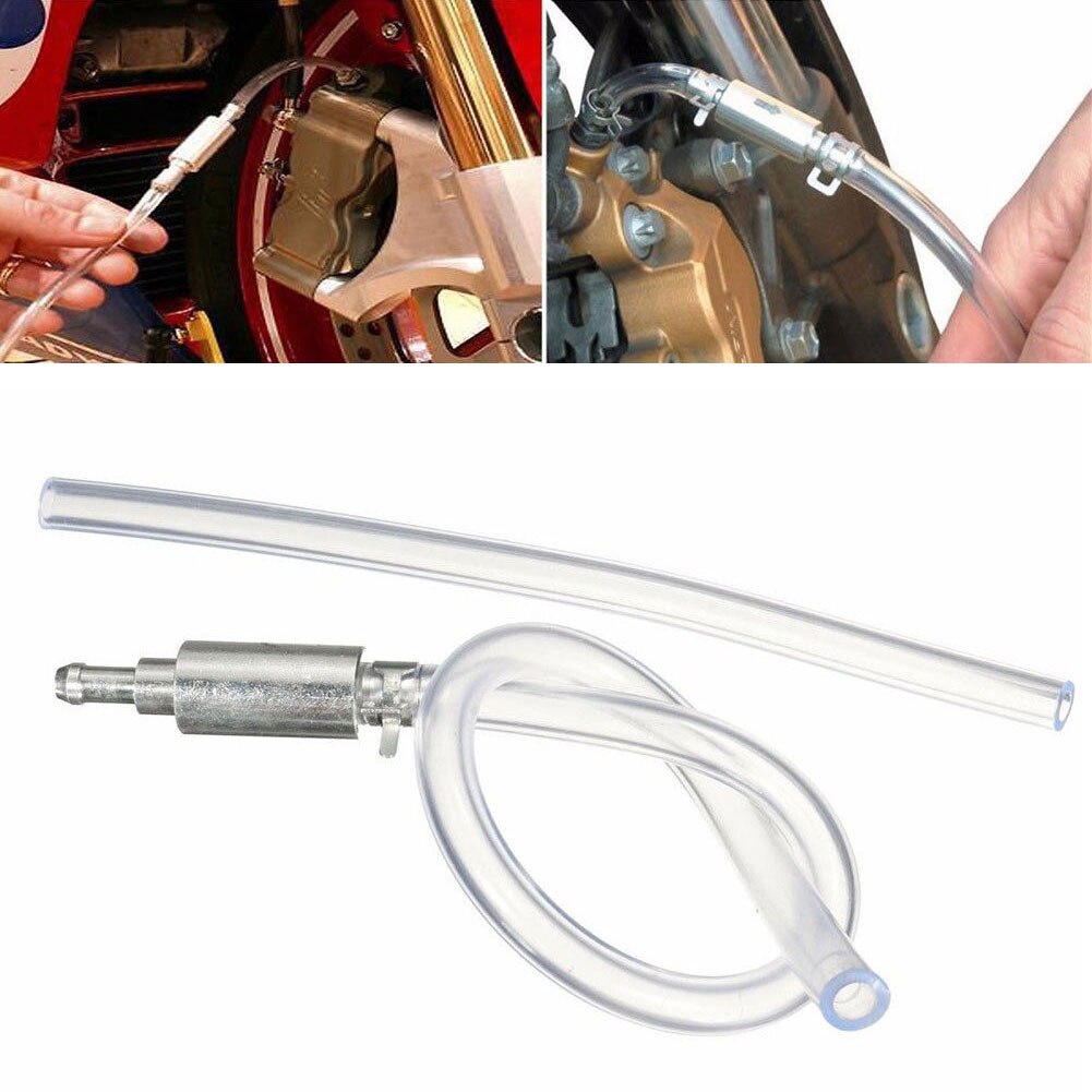 Udluftning motorcykel oliepumpe værktøj slange udskiftning kobling automatisk hydraulisk bremse køretøj adapter