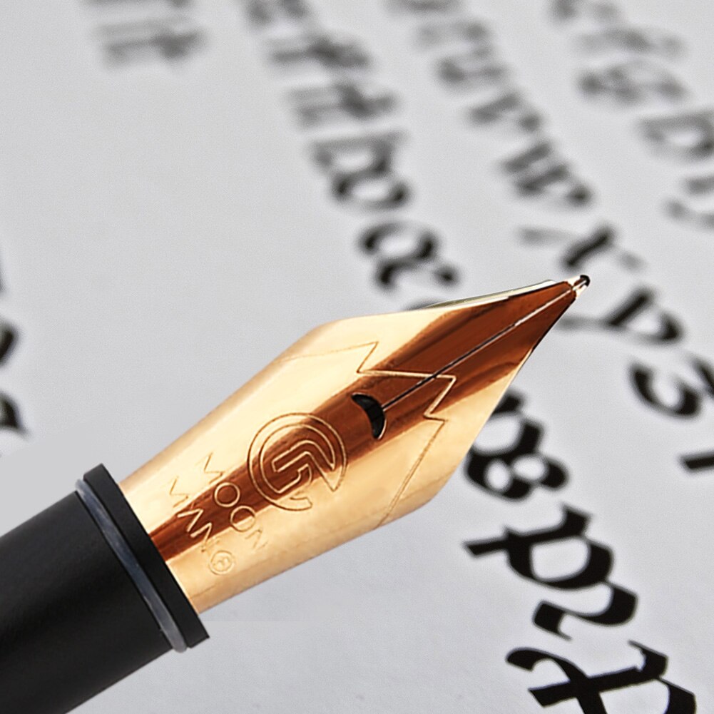 Metall Austauschbare extra Feine Luxus Brunnen Stift Feder Punkt Dicht 0,5-0,58mm Tragbare Spitze Schule Für Moonman C1 c2 600S M6