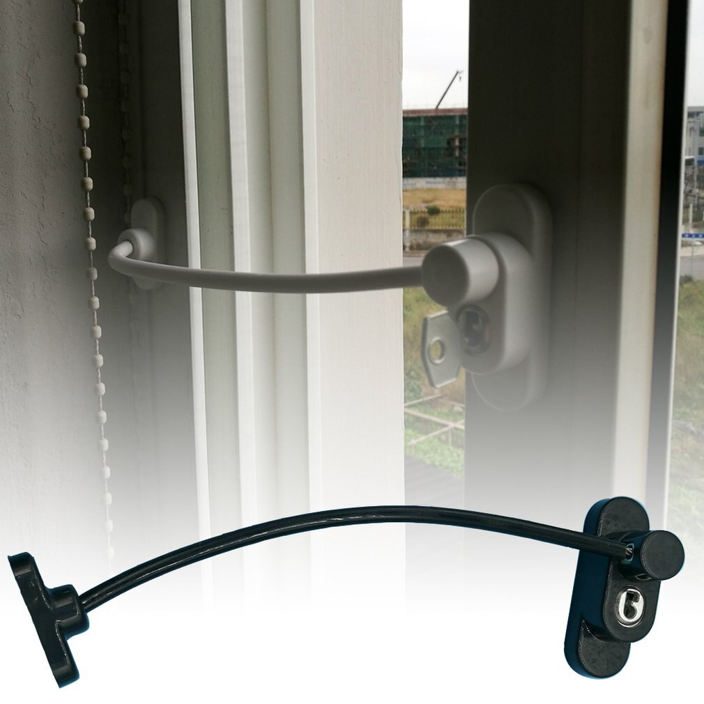 Door Window Safety Lock Child-Proof Lock Window Lock Anti-Theft Ventilation Window Stoppers Child Safety Window Lock