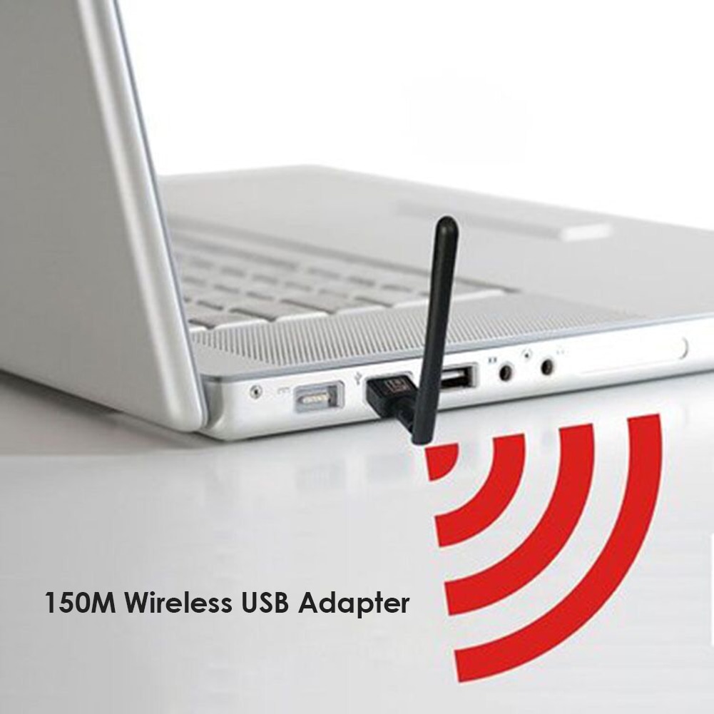 Alloyseed Usb Wifi Adapter 150Mbps Mini Draadloze Netwerkkaart Usb Wifi Dongle Voor Laptop Desktop Pc Computer