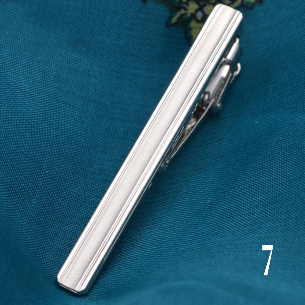 Tie Clips Mannen Metalen Stropdas Bar Jurk Shirts Tie Pin Huwelijksceremonie Metalen Gouden Stropdas Clip Man Business tie Pin Accessoires: B7