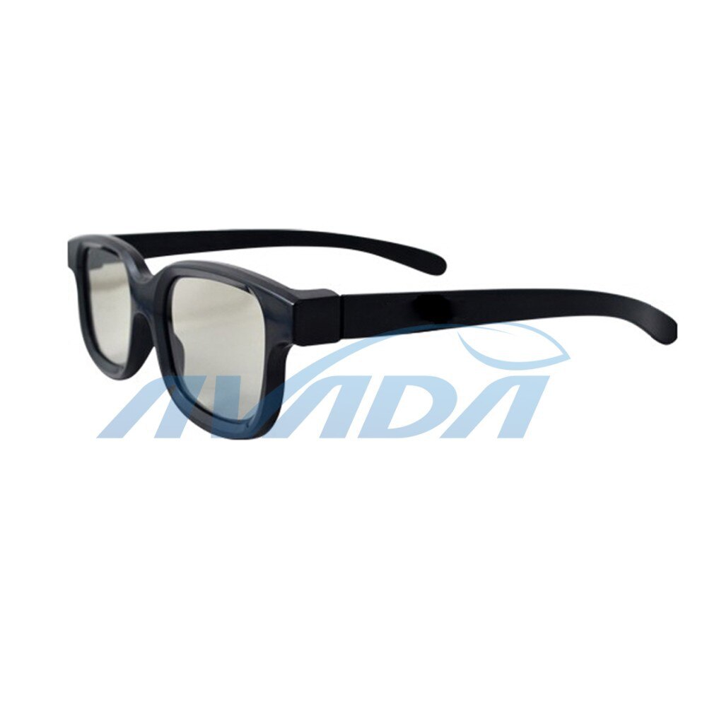 50 pcs/lot 3D lunettes polarisées linéaires 45/135 degrés lunettes 3D polarisées linéaires
