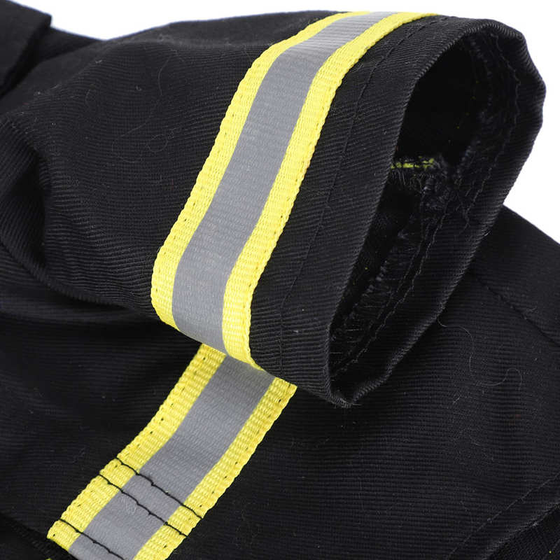 Chaleco de perro cachorro a prueba de agua, chaqueta de bombero para perro, ropa para perro, cachorro, Disfraces de Halloween con sombrero, accesorios para mascotas