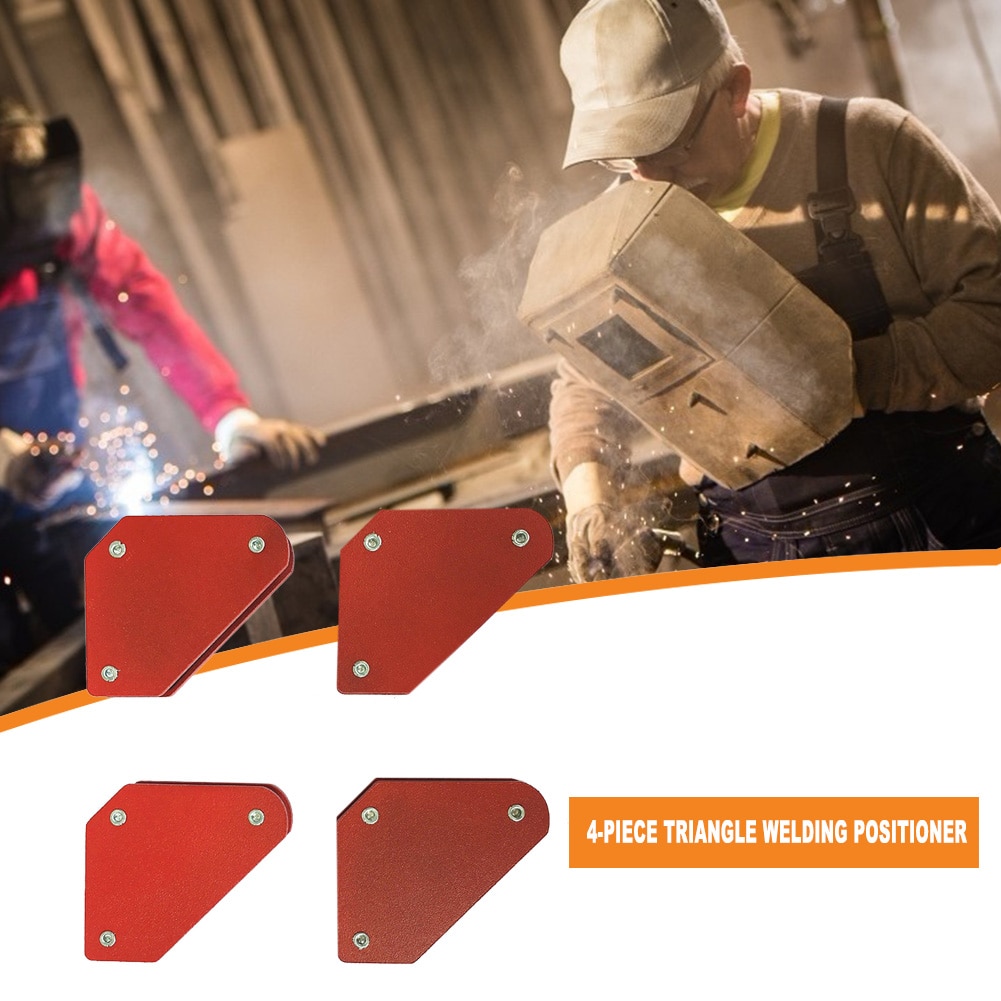 4 pièces forte magnétique soudage aimants support positionneur accessoires soudage localisateur soudage outils électriques accessoires