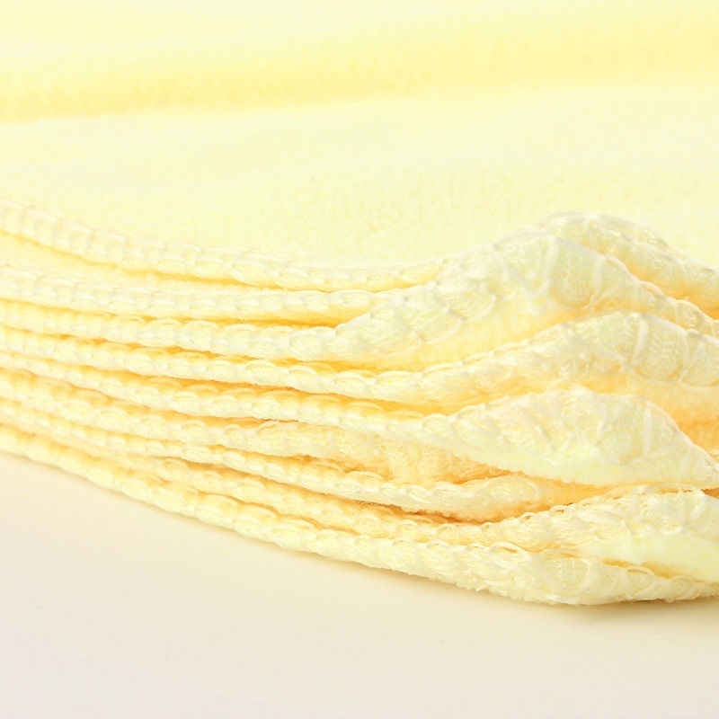 Paño de microfibra para lavado de cocina, paño de pulido en seco para coche y hogar, toalla de limpieza, 10 unids/set por juego