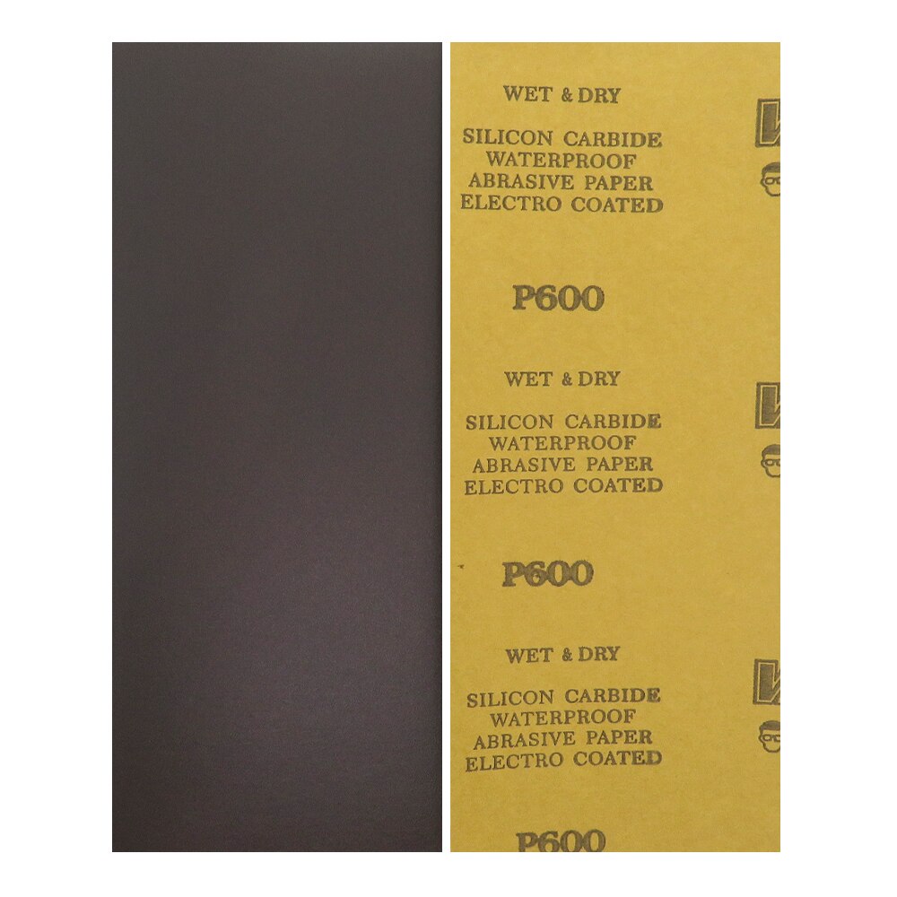 9*3.6 Polegada 20 pçs lixa 320 a 2000 grão molhado seco folhas de lixamento à prova dwaterproof água para carro madeira metal plástico polimento acabamento: Dourado