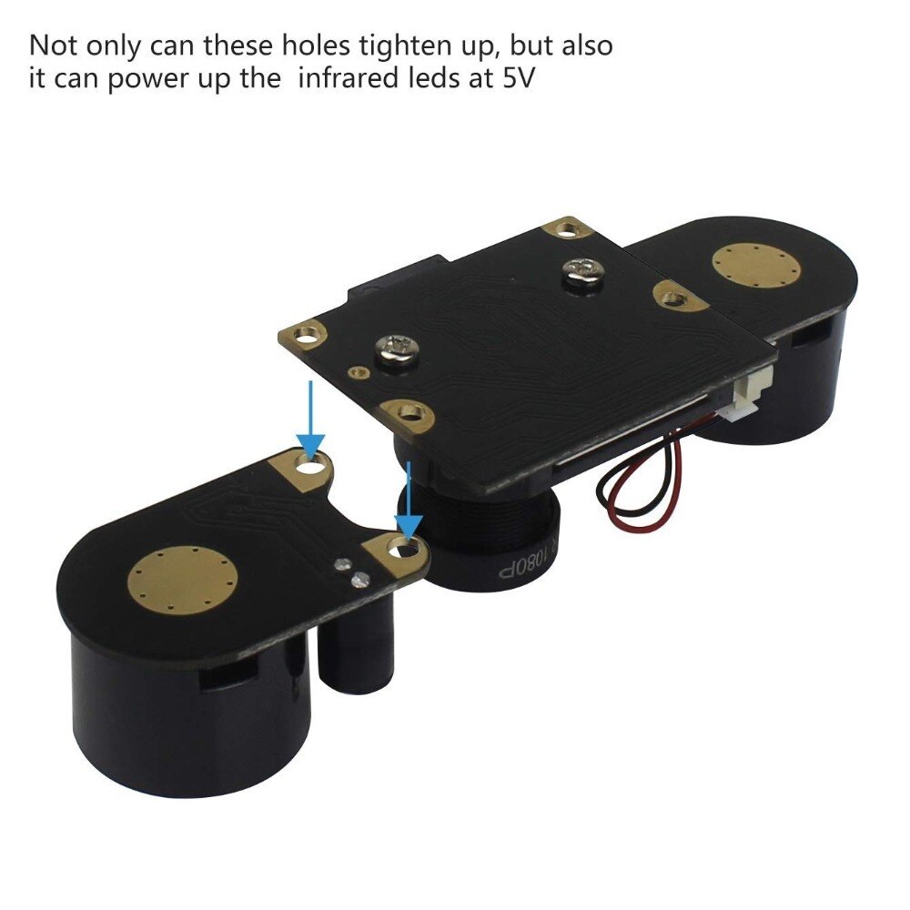 Per Raspberry Pi Della Macchina Fotografica di Ir Cut Filter Modulo Della Macchina Fotografica 5mp 1080 P Hd Supporta La Visione di Giorno di Sera per Raspberry Pi 3 Modello B + Pi Pari a Zero