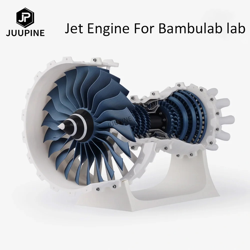 For Bambu Lab Jet Engine 006 Model Components Kit Hardware Bambulab Aircraft Engine Diy Model 3d Printer Parts